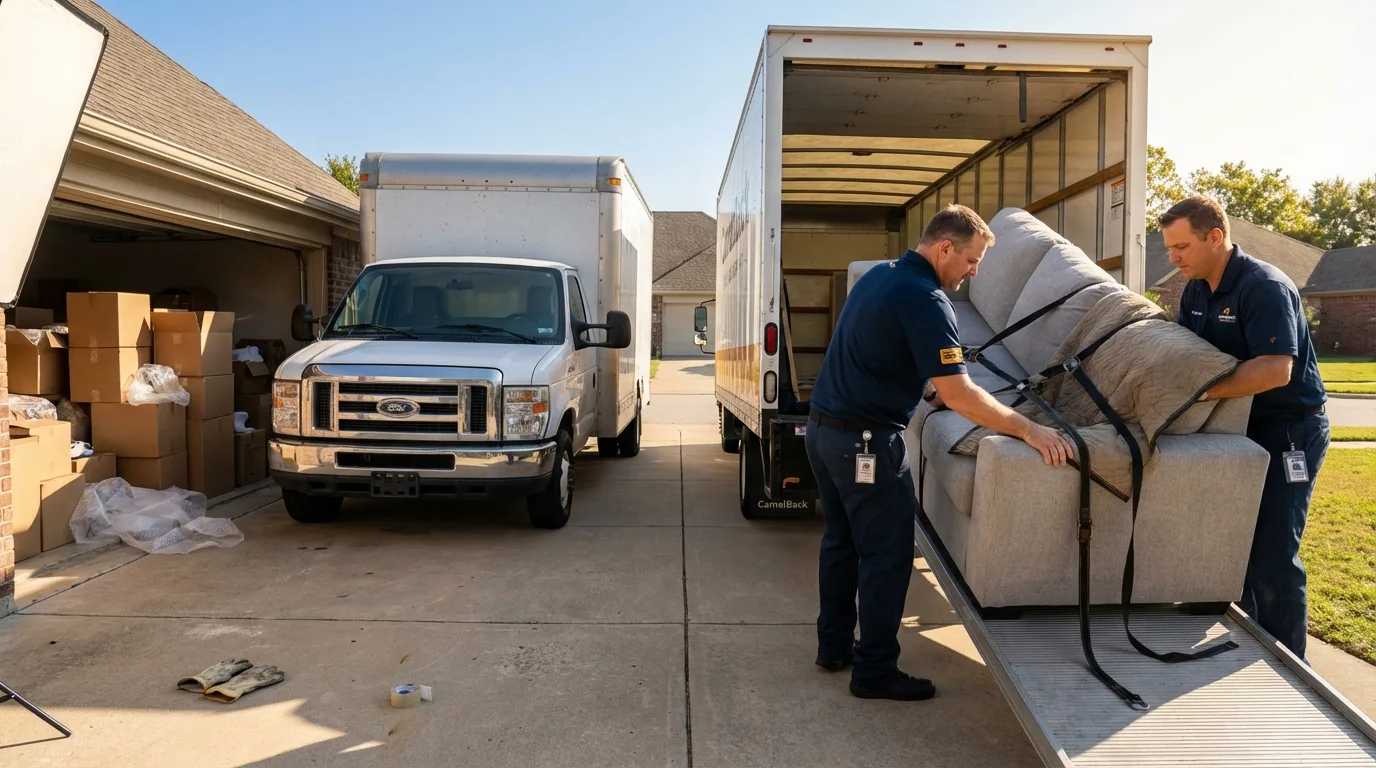 DIY truck vs professional crew comparison in White Mountain Lake
